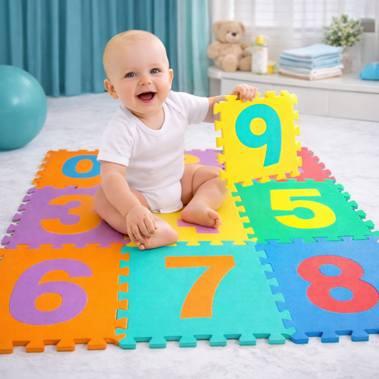 Alfombra de Juego con Números Interactivos